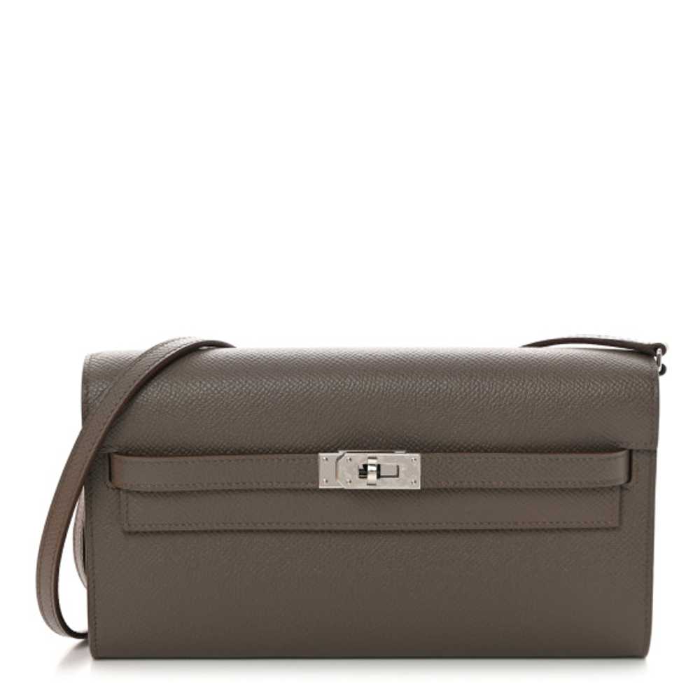 HERMES Epsom Kelly To Go Wallet Etain - image 1