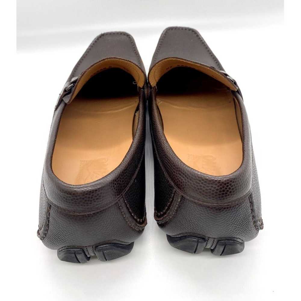 Salvatore Ferragamo Gancini leather flats - image 2