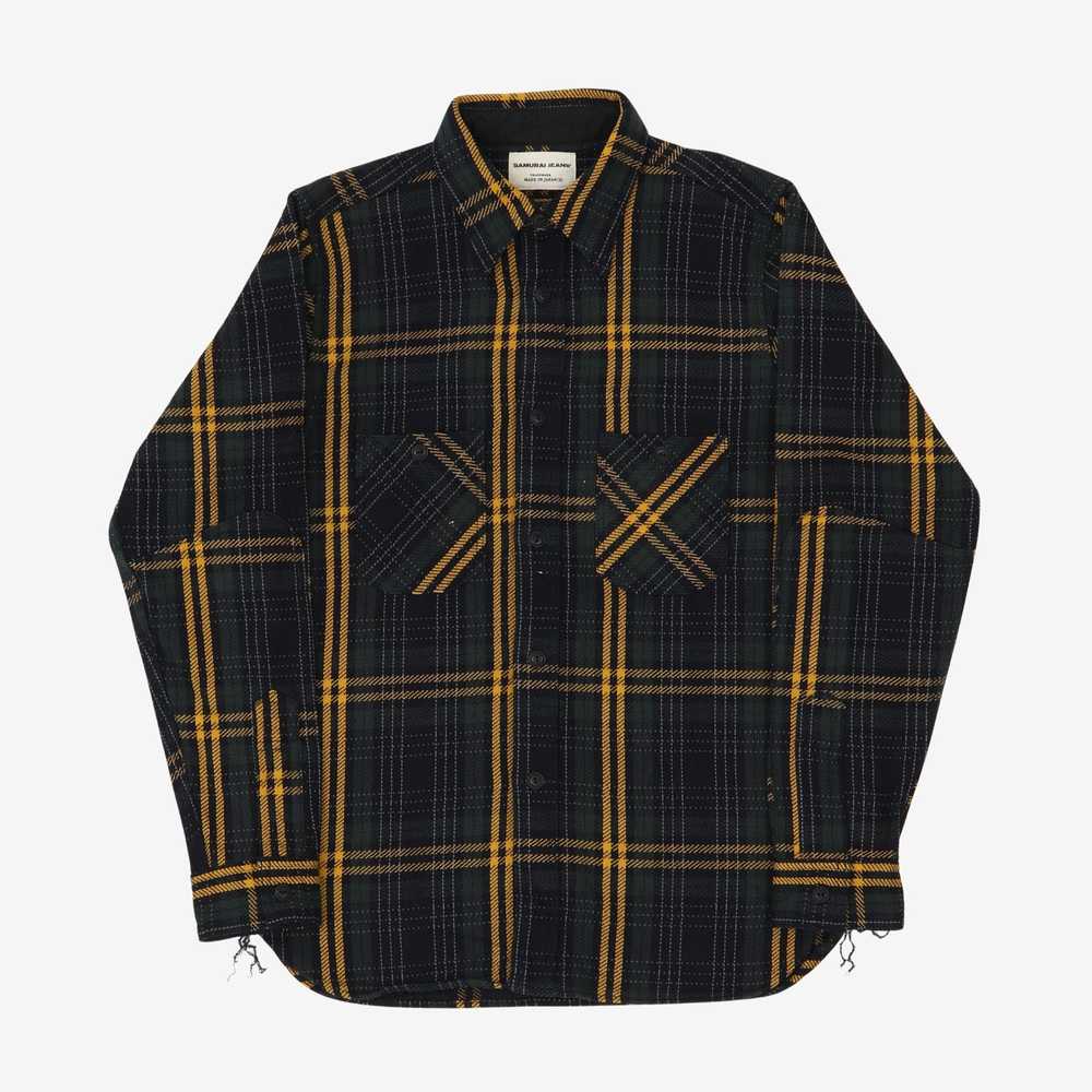 Samurai Jeans Flannel Work Shirt - image 1