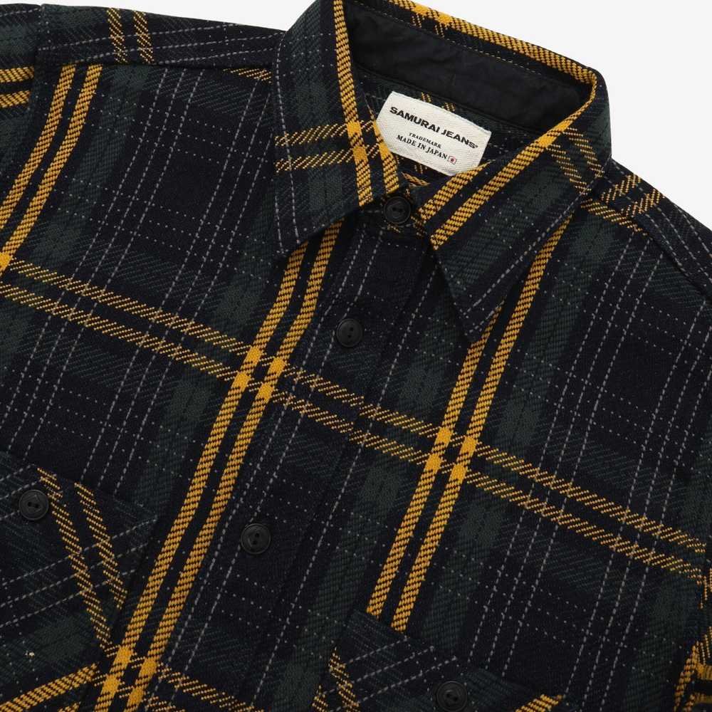 Samurai Jeans Flannel Work Shirt - image 3