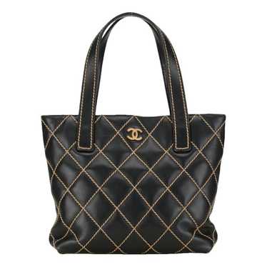 Chanel Wild Stitch leather tote - image 1