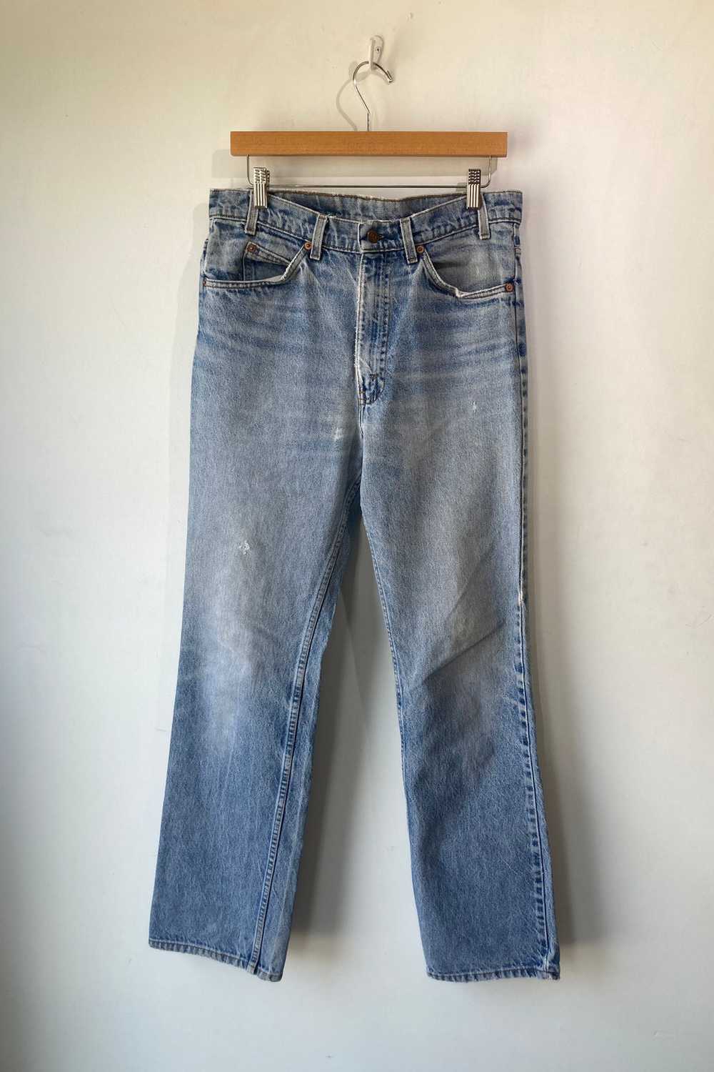 Vintage Levi's High Rise Orange Tab Jeans 32”-33" - image 3