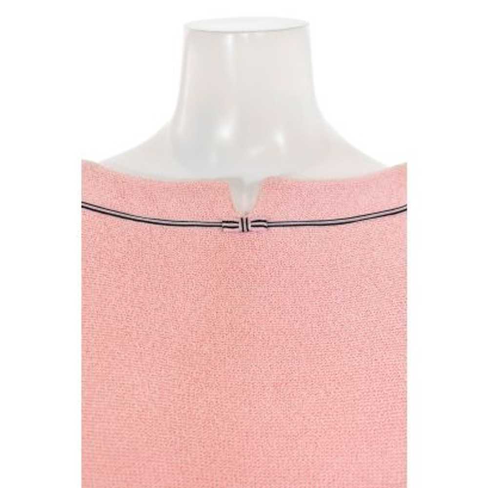 St. John Collection Light Pink Boucle Knit Sheath… - image 3