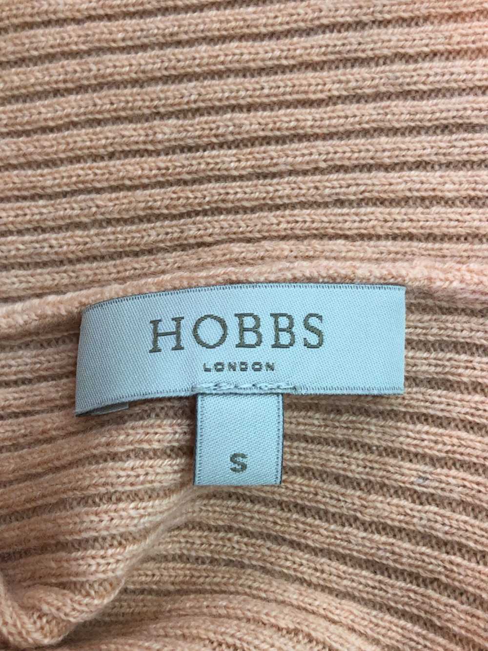 Hobbs Orange Ribbed Knit Tube Top UK S - image 3