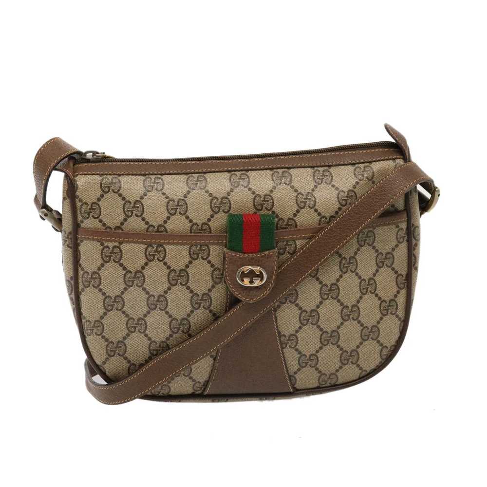 Gucci GUCCI GG Supreme Web Sherry Line Shoulder B… - image 1