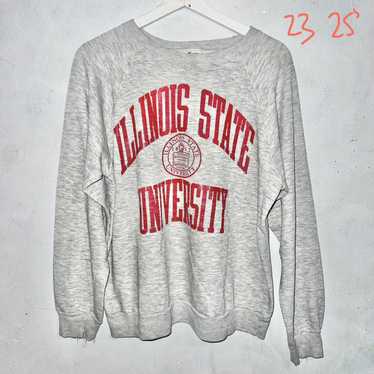 Vintage 90s Rare Illinois State University Made In good USA Champion Sweater