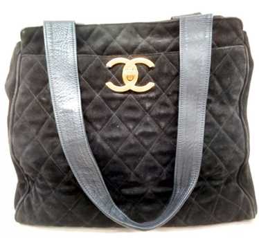 Chanel Chanel Sac à bandoulière en velours matela… - image 1