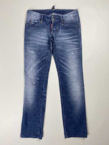 Dsquared2 × Luxury Dsquared ladies corduroy jeans 