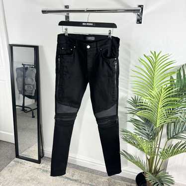 Amiri jeans mx2 leather - Gem Amiri jeans mx2 leather - Gem