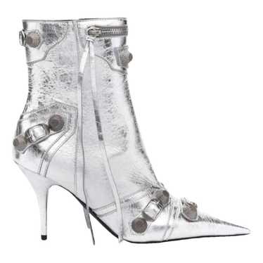 Balenciaga Cagole leather ankle boots - image 1