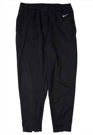 Vintage Nike 90s Black Tracksuit Bottoms Mens - image 1