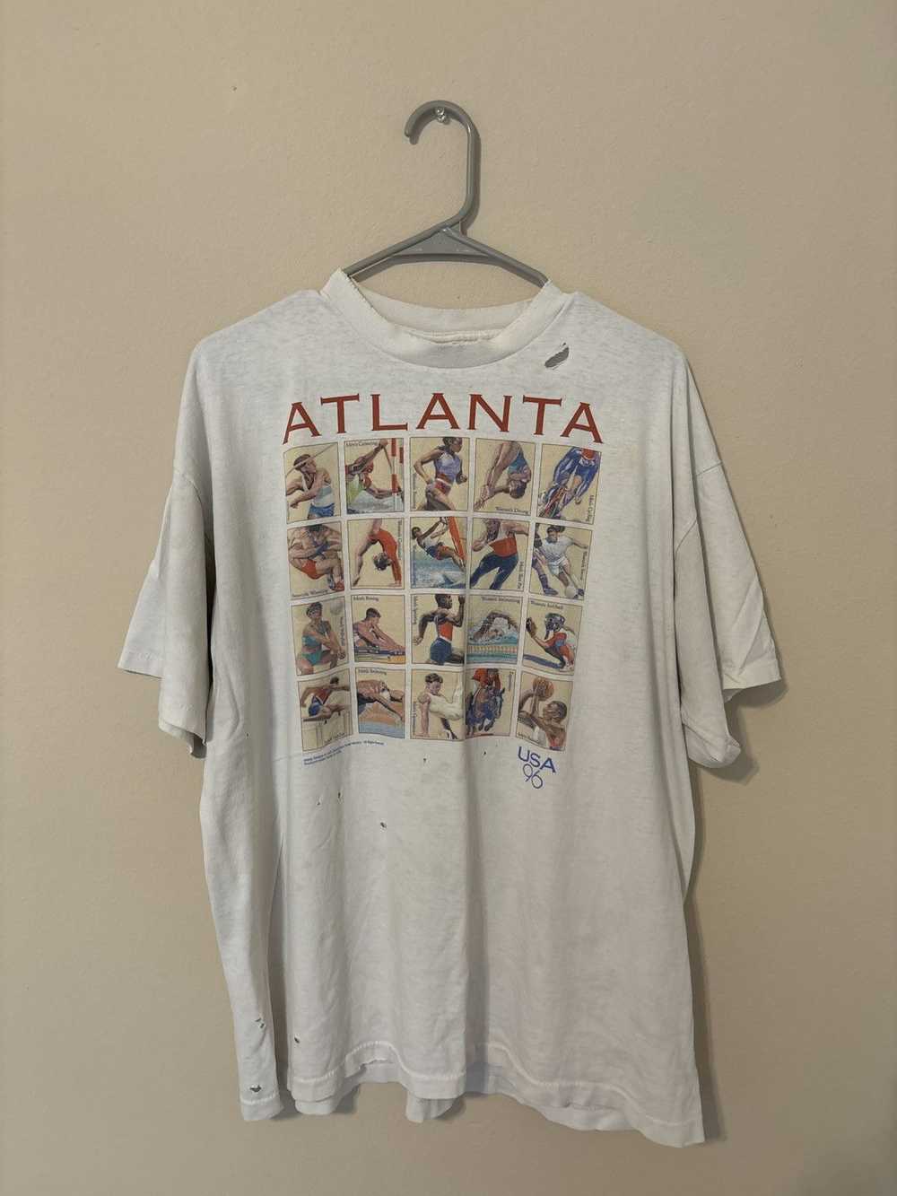 Vintage 1996 Atlanta Olympics T-Shirt - image 1