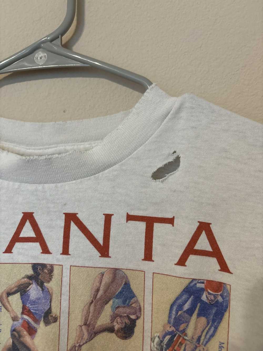 Vintage 1996 Atlanta Olympics T-Shirt - image 2