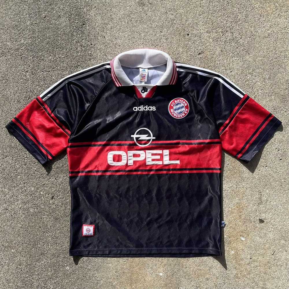 Adidas × Soccer Jersey × Vintage RARE 1997/98 Bay… - image 1