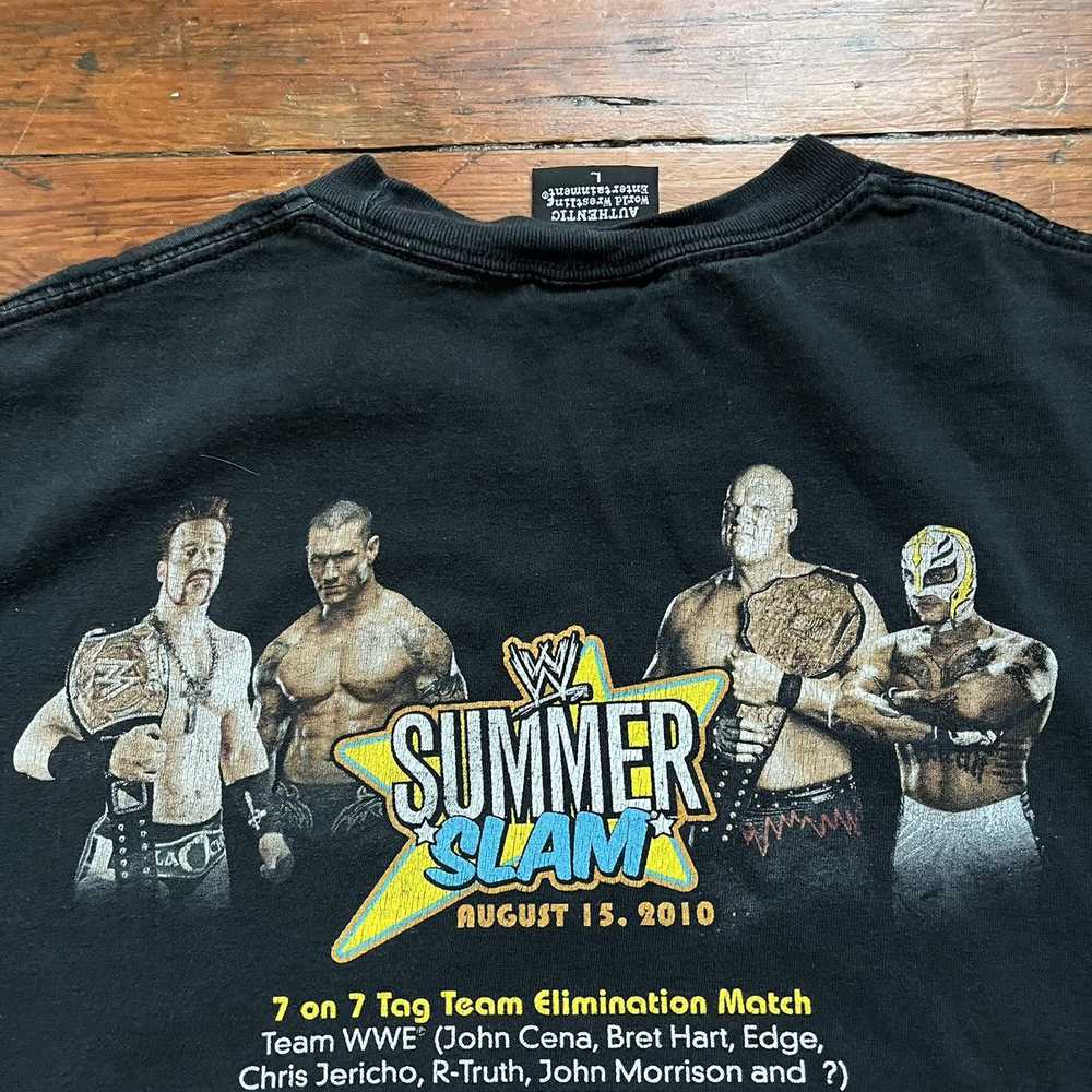 Vintage × Wwe × Wwf Vintage WWE SummerSlam 2010 T… - image 5