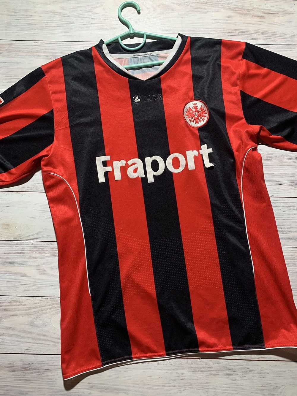 German × Soccer Jersey Eintracht Frankfurt vintag… - image 1