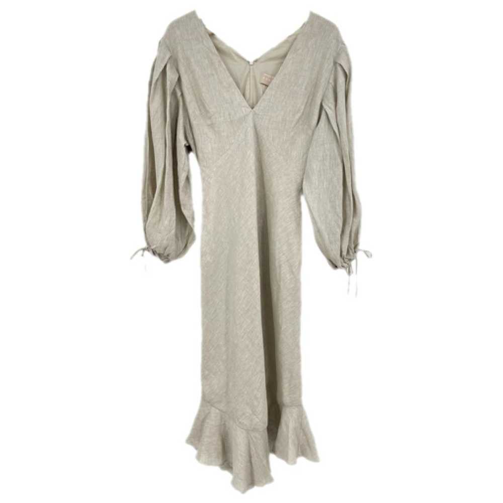 Keepsake the Label Linen mid-length dress - image 1