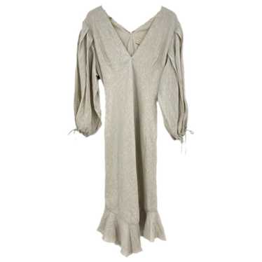 Keepsake the Label Linen mid-length dress - image 1