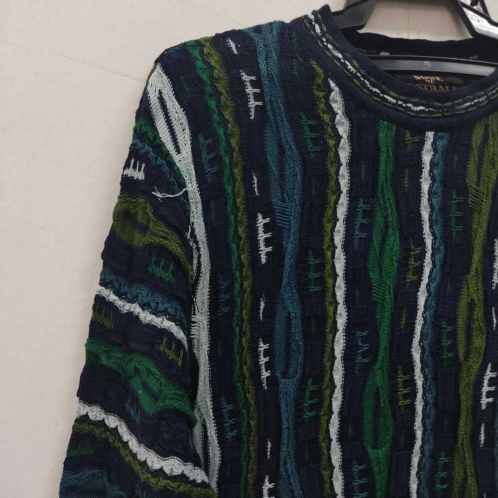 Classics Australia × Coloured Cable Knit Sweater … - image 3