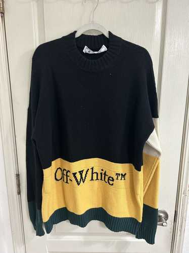 Off-White Off White Color Block Sweater Knitwear - image 1