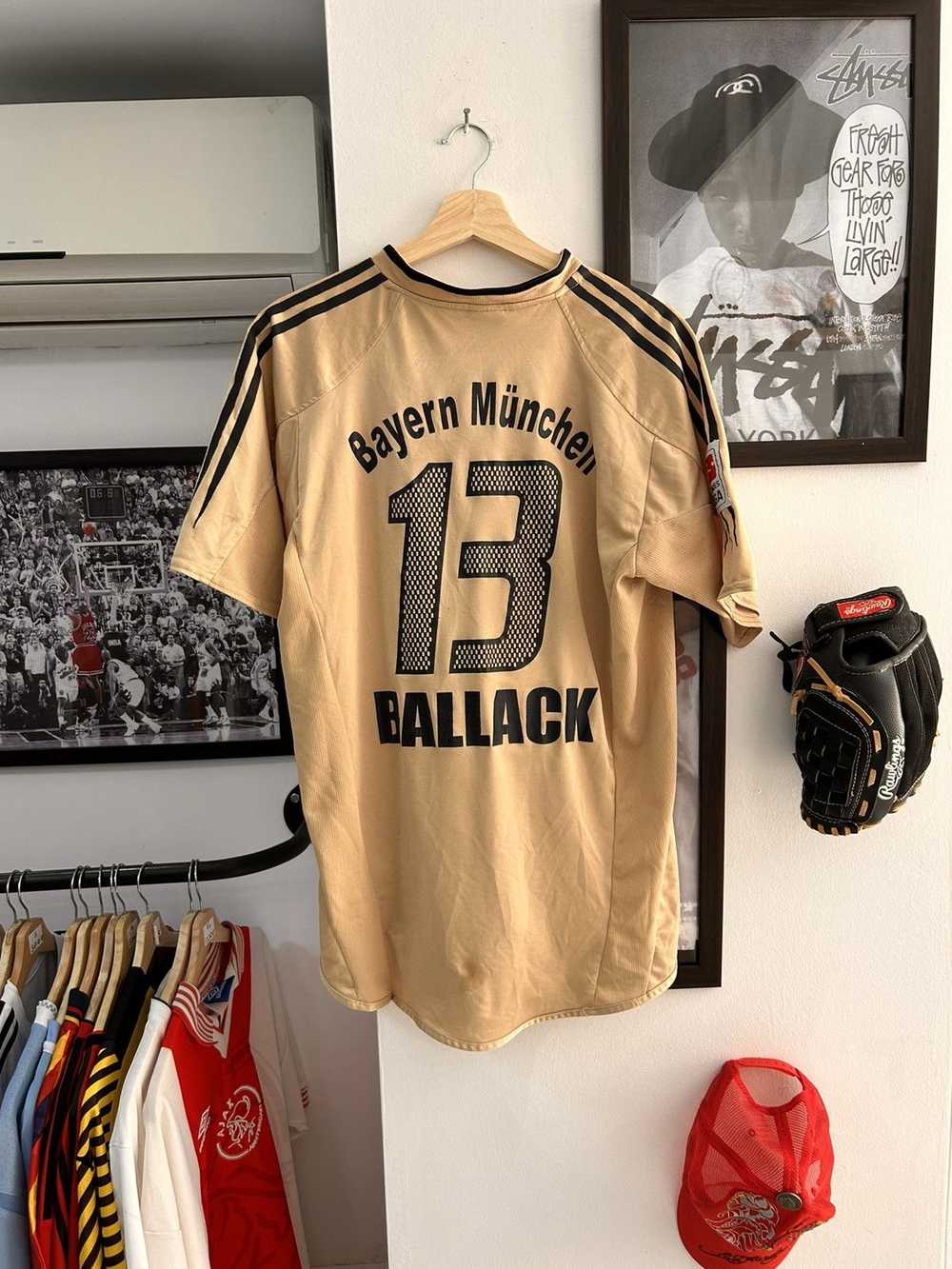 Adidas × Soccer Jersey × Vintage BALLACK Bayern 2… - image 1