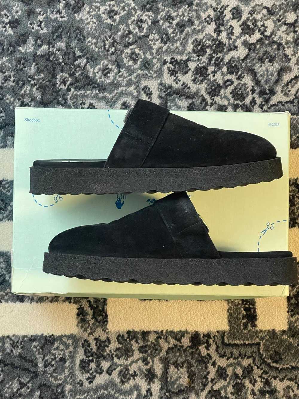 Off-White Off White Detail Sponge Slipper Size 11… - image 2