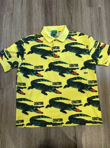 Lacoste × Market Chinatown market x Lacoste polo