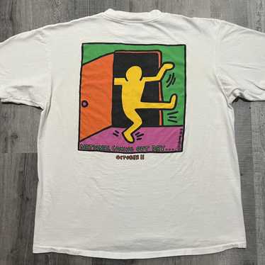 Art × Keith Haring × Vintage VTG Keith Haring 1988