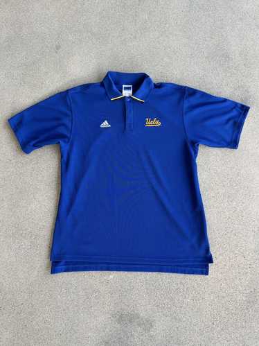 Adidas 01’ Adidas UCLA Bruins Blue Polo Tee - Team