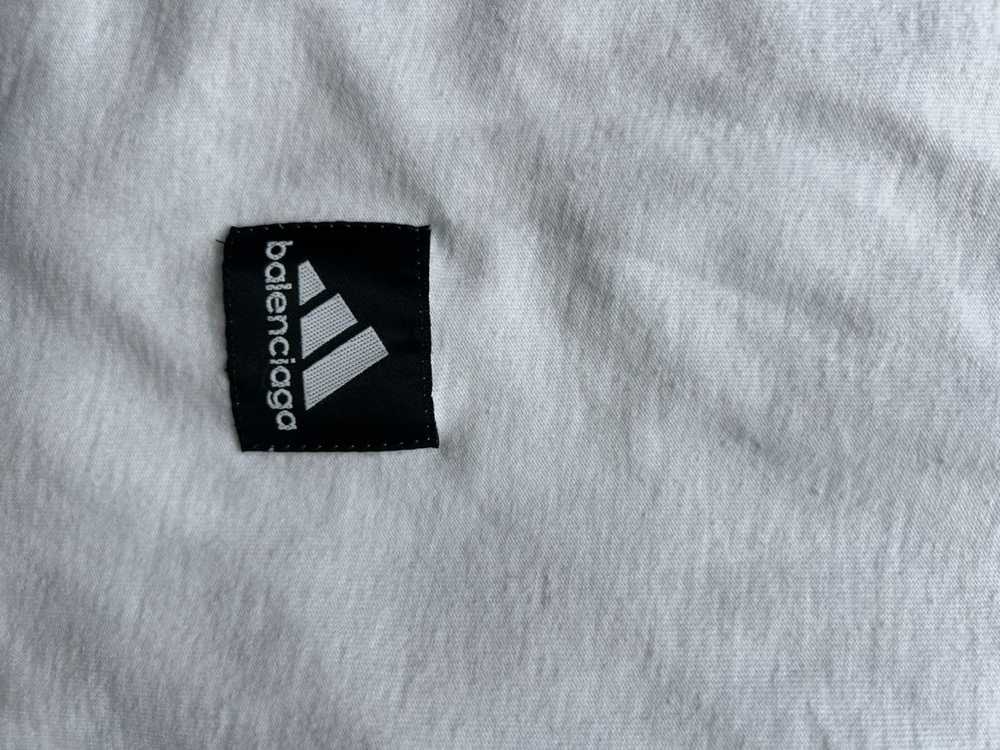 Balenciaga Balenciaga Adidas White tee - image 11