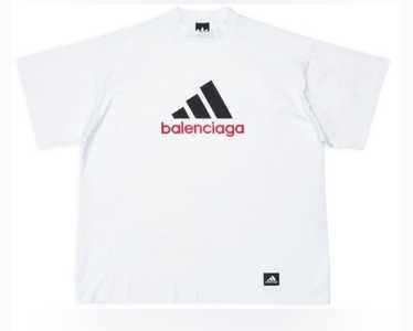 Balenciaga Balenciaga Adidas White tee - image 1