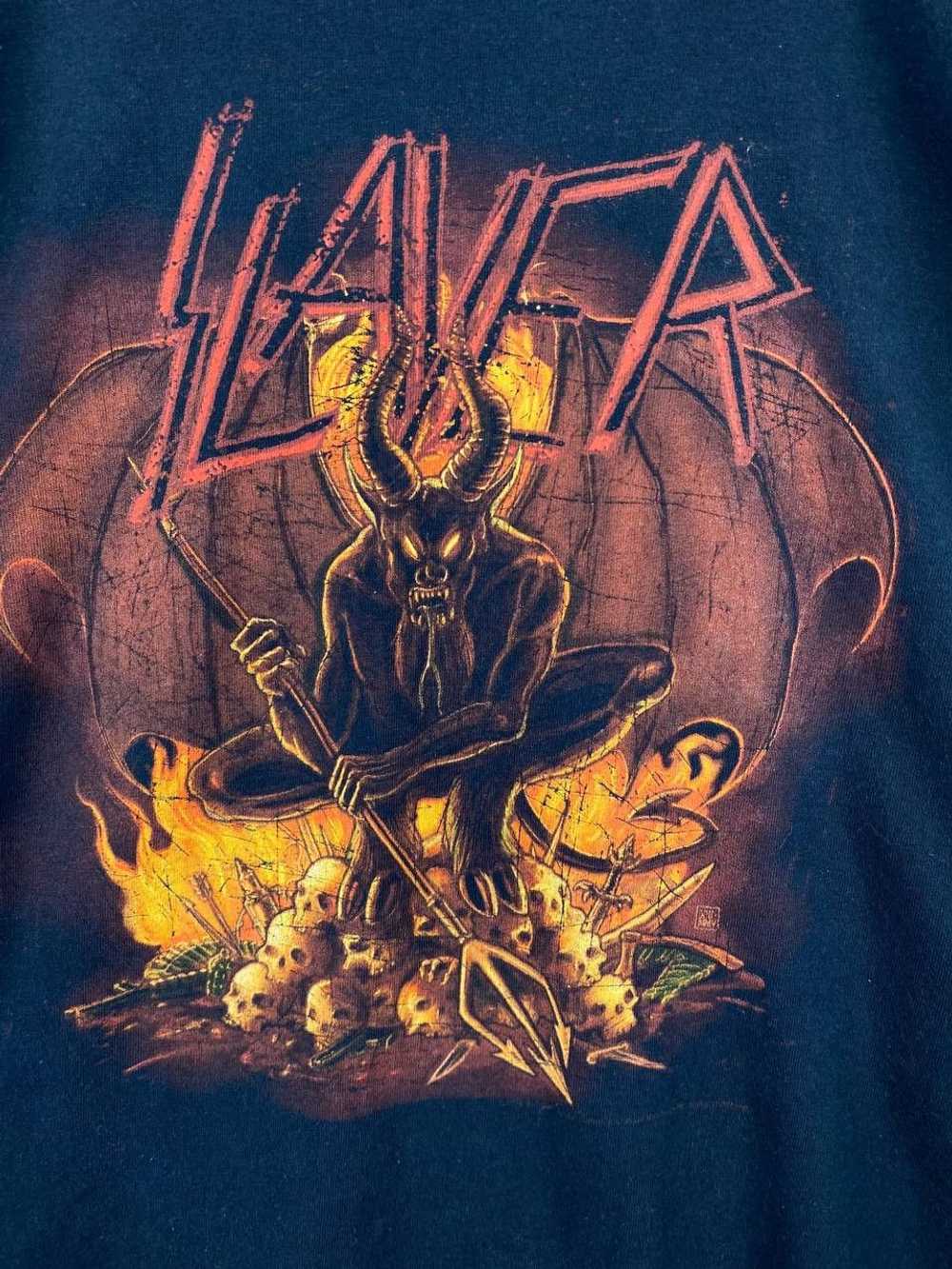 Band Tees × Slayer × Vintage Vintage Rare Slayer … - image 2