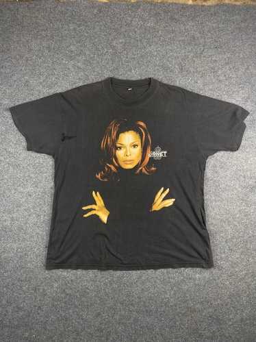 Band Tees × Vintage vintage 90s janet jackson tsh… - image 1