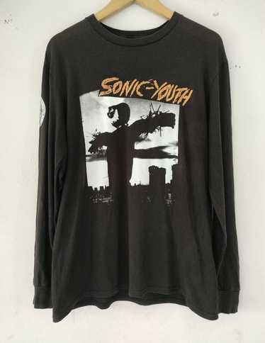 Sonic Youth shirt, vintage rare T-shirt heather gray … - Gem