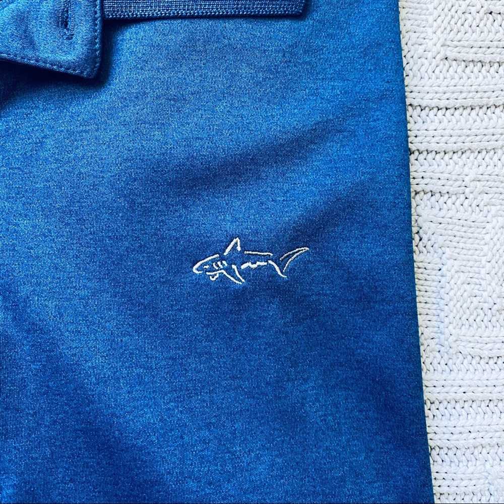 Greg Norman Greg Norman blue short sleeve polo sh… - image 4