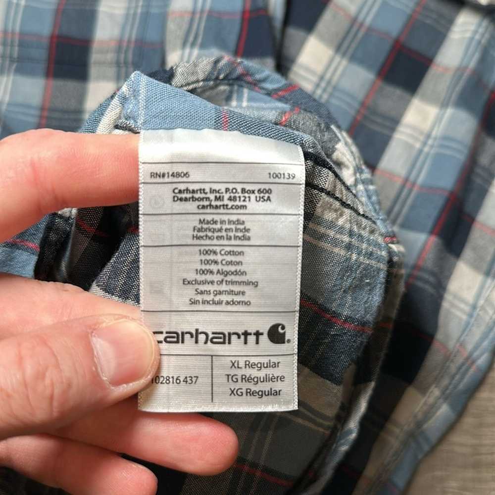 Carhartt Carhartt Fort Plaid Relaxed Fit Long Sle… - image 7