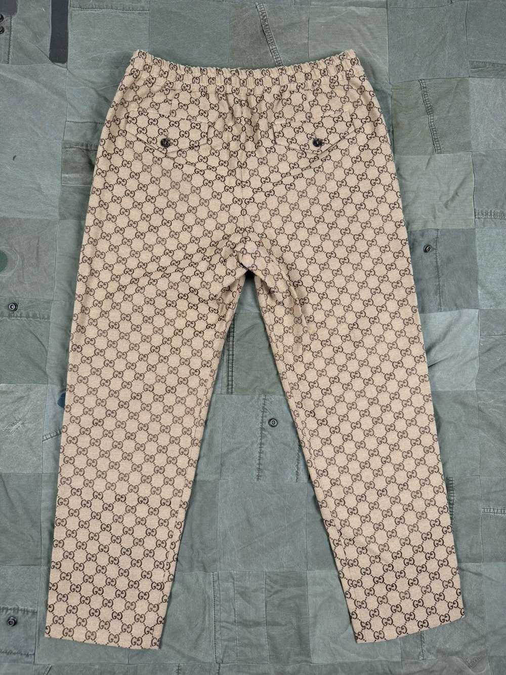 Gucci All Over Print Monogram Pants - image 3