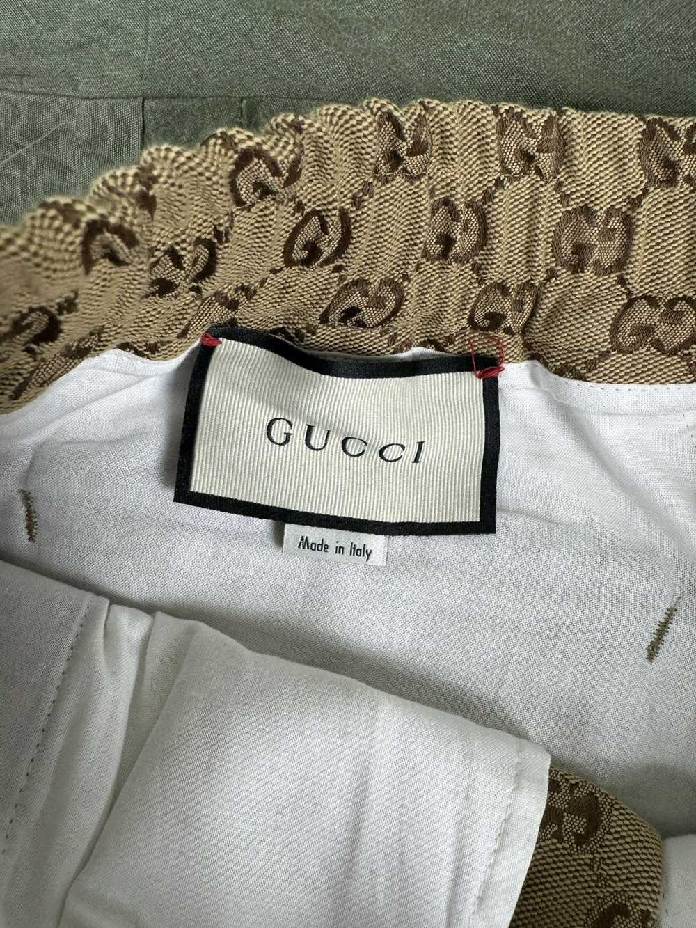 Gucci All Over Print Monogram Pants - image 4