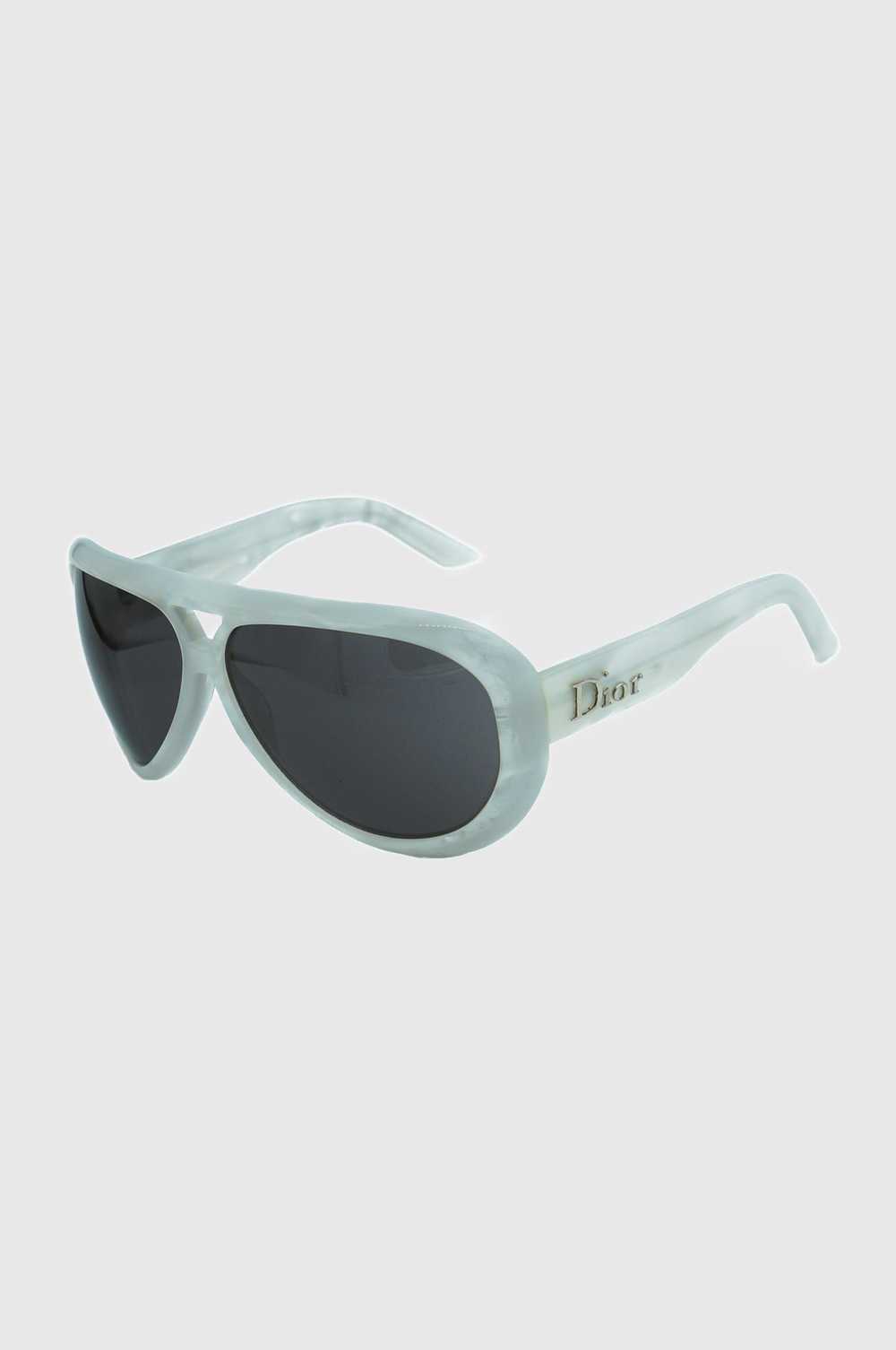 Dior Christian DIOR AVIADIOR 1 Pearl Aviator Vint… - image 1