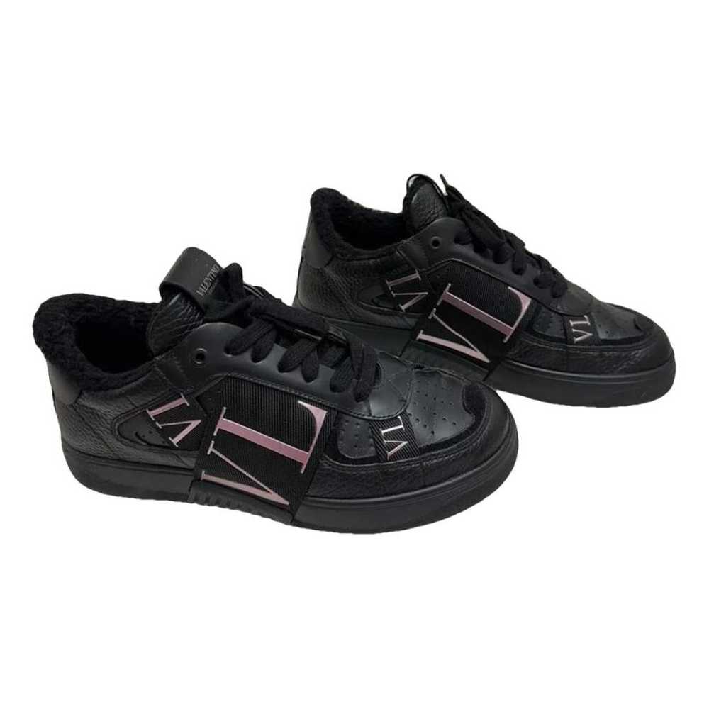 Valentino Garavani Vl7N leather trainers - image 1