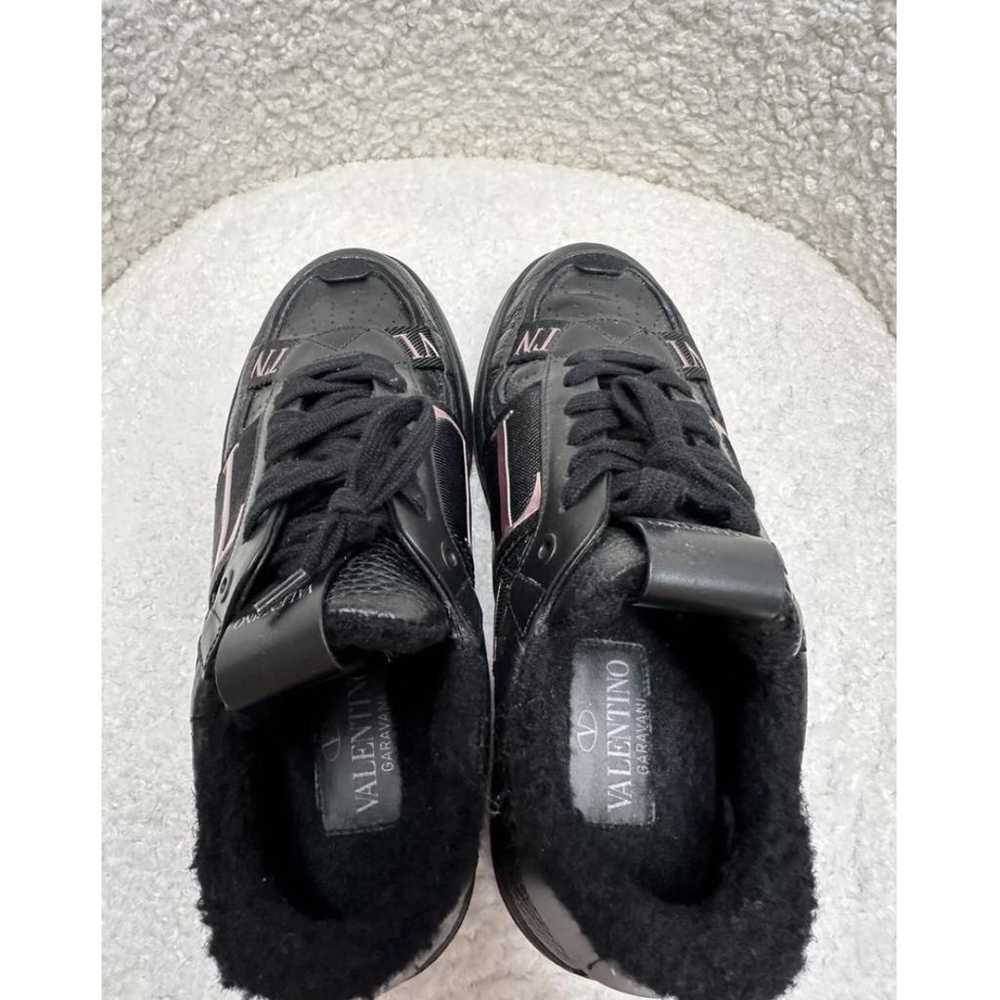 Valentino Garavani Vl7N leather trainers - image 5