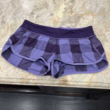 Lululemon Run: Speed Short *2-way Stretch Gros Gi… - image 1