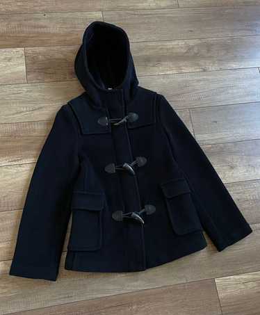 Burberry Burberry Classic Navy Wool Womens Hooded… - image 1