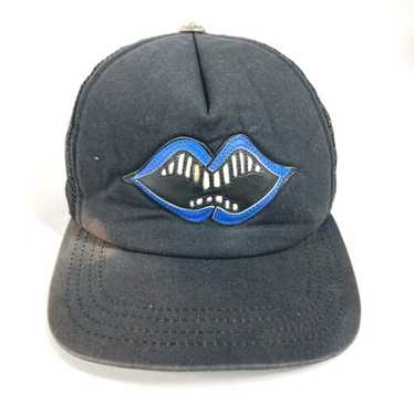 Chrome Hearts Mesh Cap Cross Patch Cross Ball Hat Black | eBay