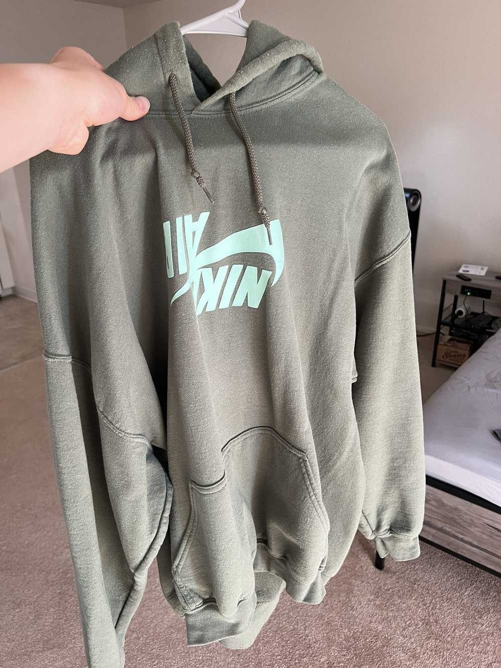 Nike × Travis Scott Travis Scott Nike hoodie oliv… - image 1