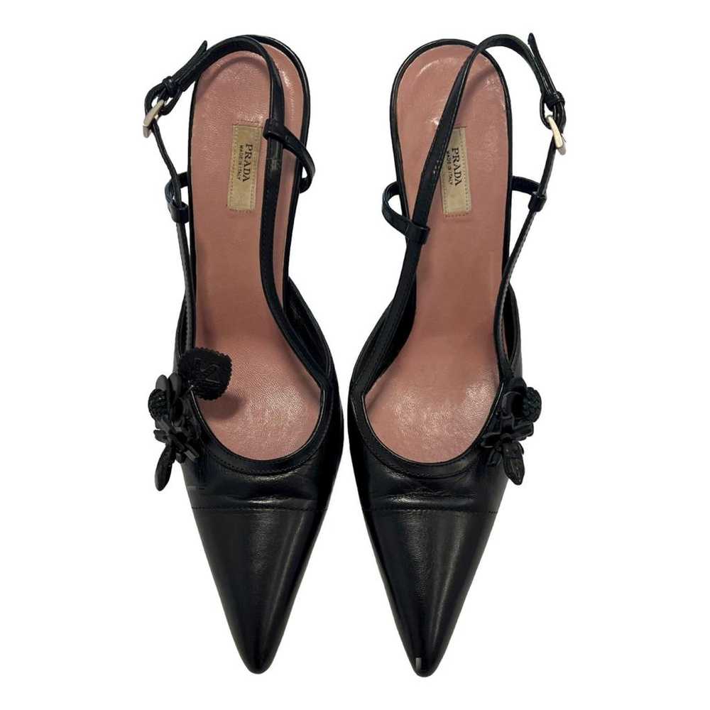 Prada Leather heels - image 1