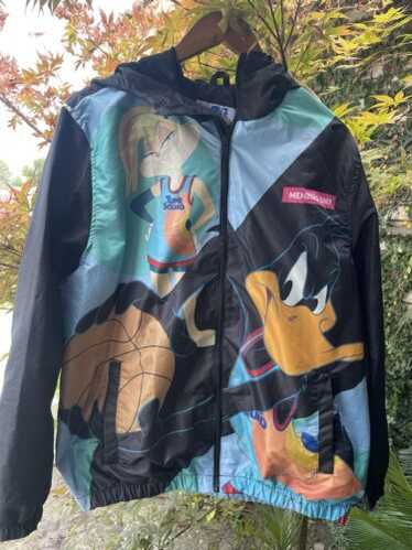 SPACE JAM A NEW LEGACY　レディス2XL　グレー　USA古着 Members Only Space Jam A New Legacy Looney Tunes Hooded
