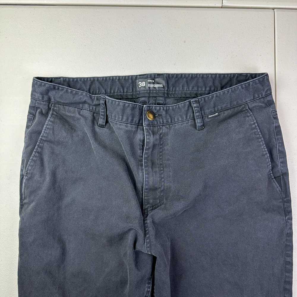 Hurley Hurley Black Chino Pants Men Size 38x31 - image 5