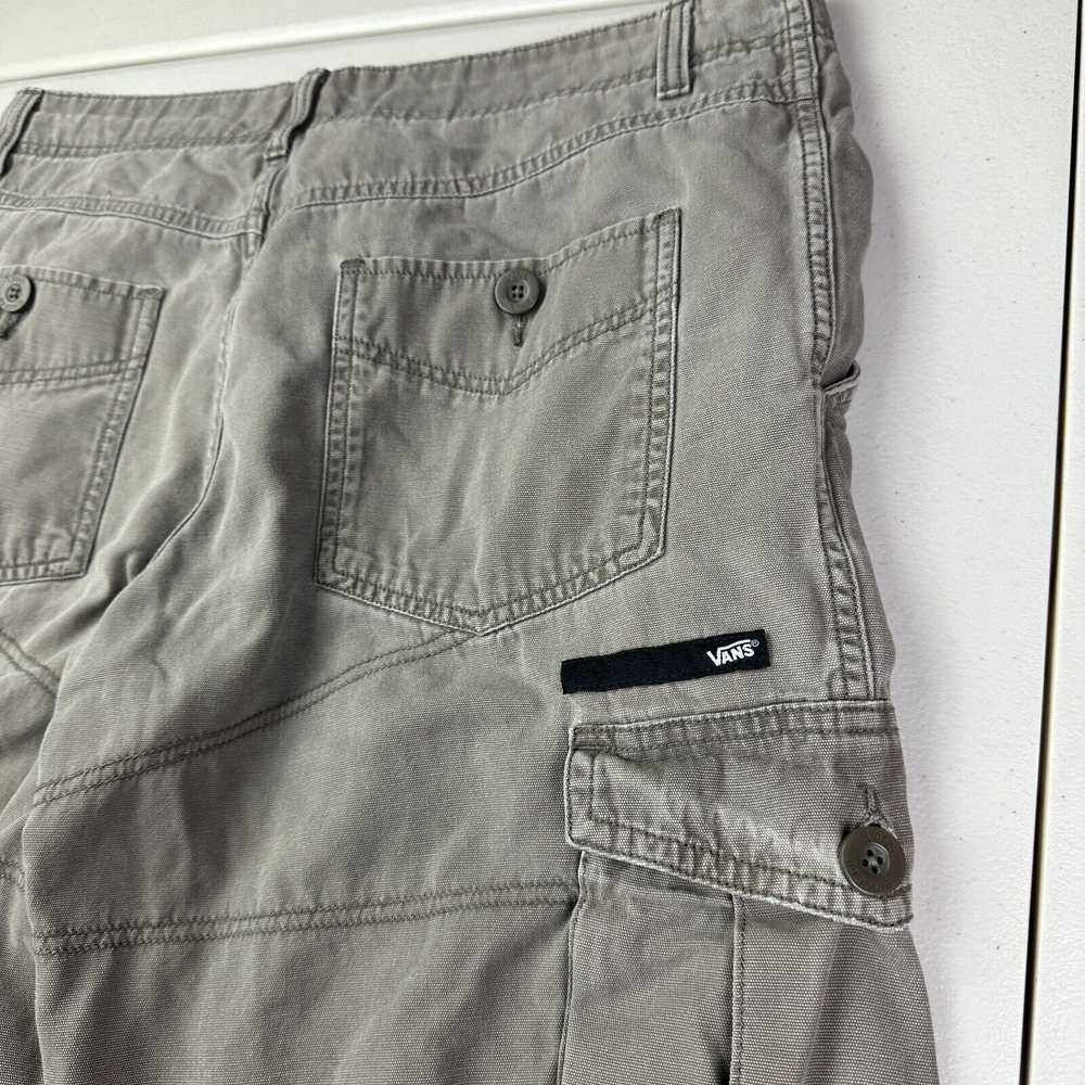 Vans Vans Cargo Shorts Men's Size 32 Outdoors Gra… - image 3