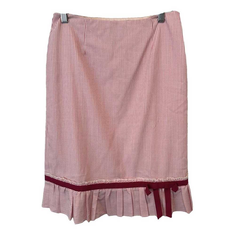 Moschino Cheap And Chic Wool mini skirt
